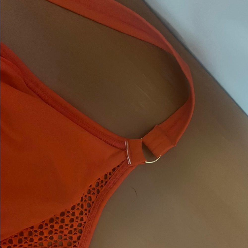 Adore Me Coralin Orange Swimsuit - Picture 11 of 16